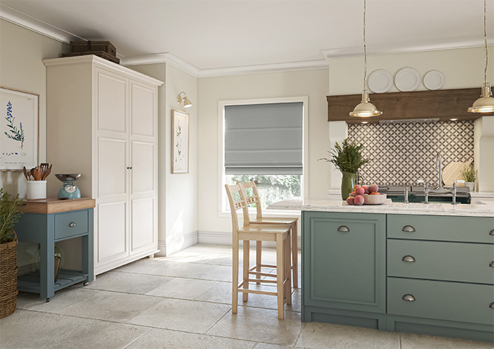 Sydney, Slate Grey - Roman Blind - Image 6